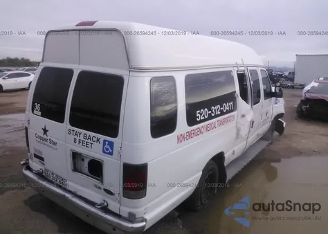 2011 Ford E-350 Super Duty Commercial из США, поврежденный, VIN 1FTSS3EL0BDA34412